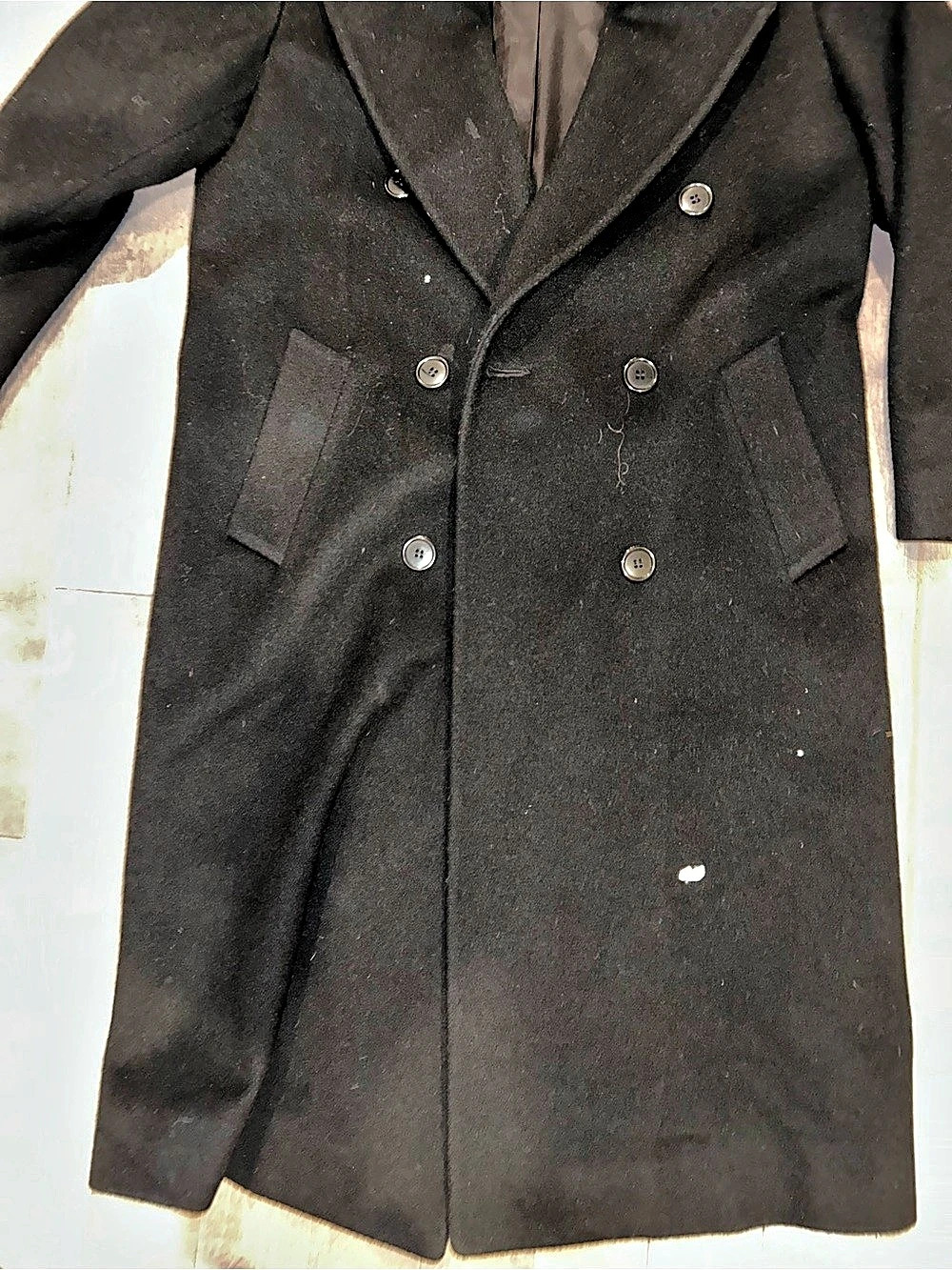Jones New York Black Wool Pea Coat - Picture 10 of 12